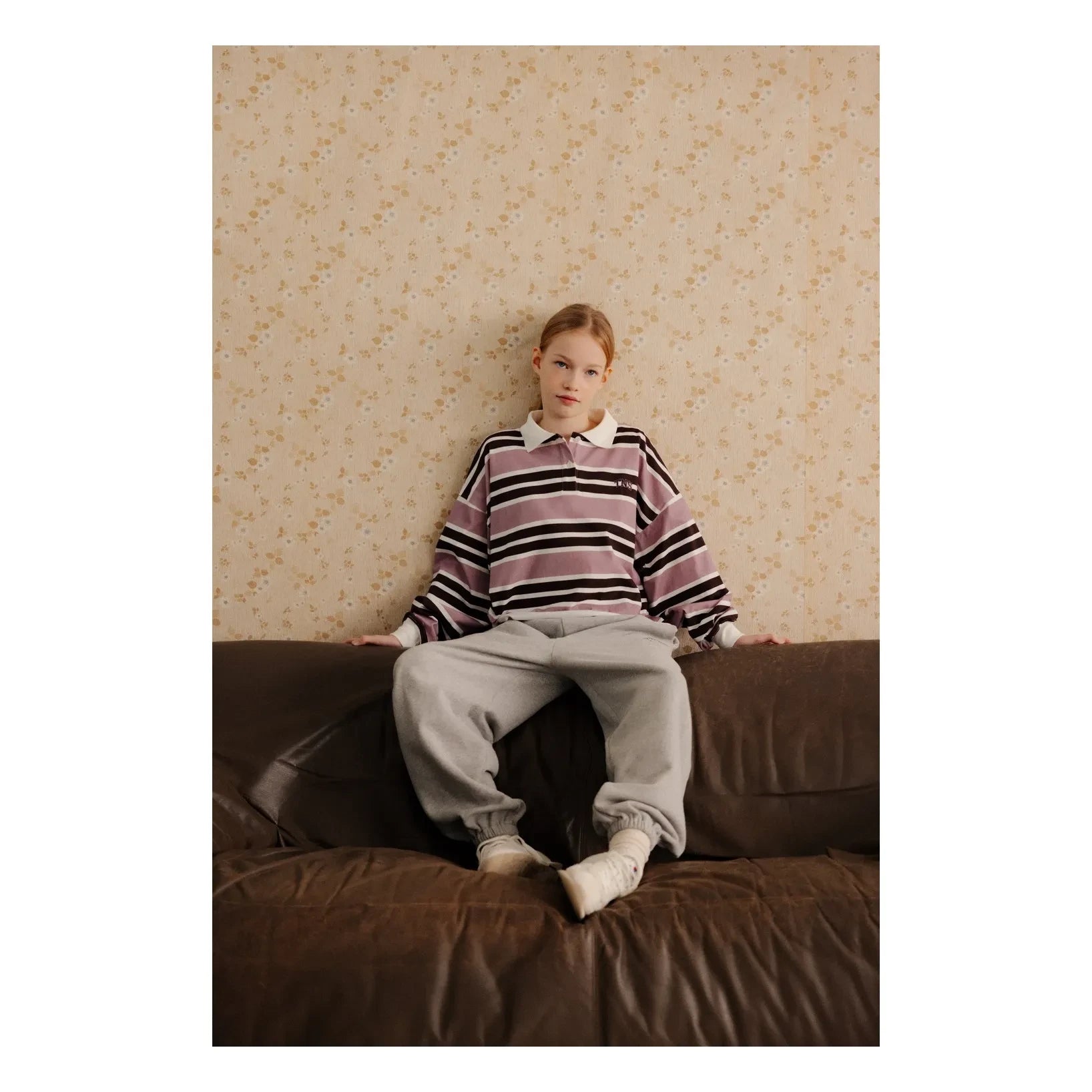 the new society - Alfie Polo Camiseta | Rosa