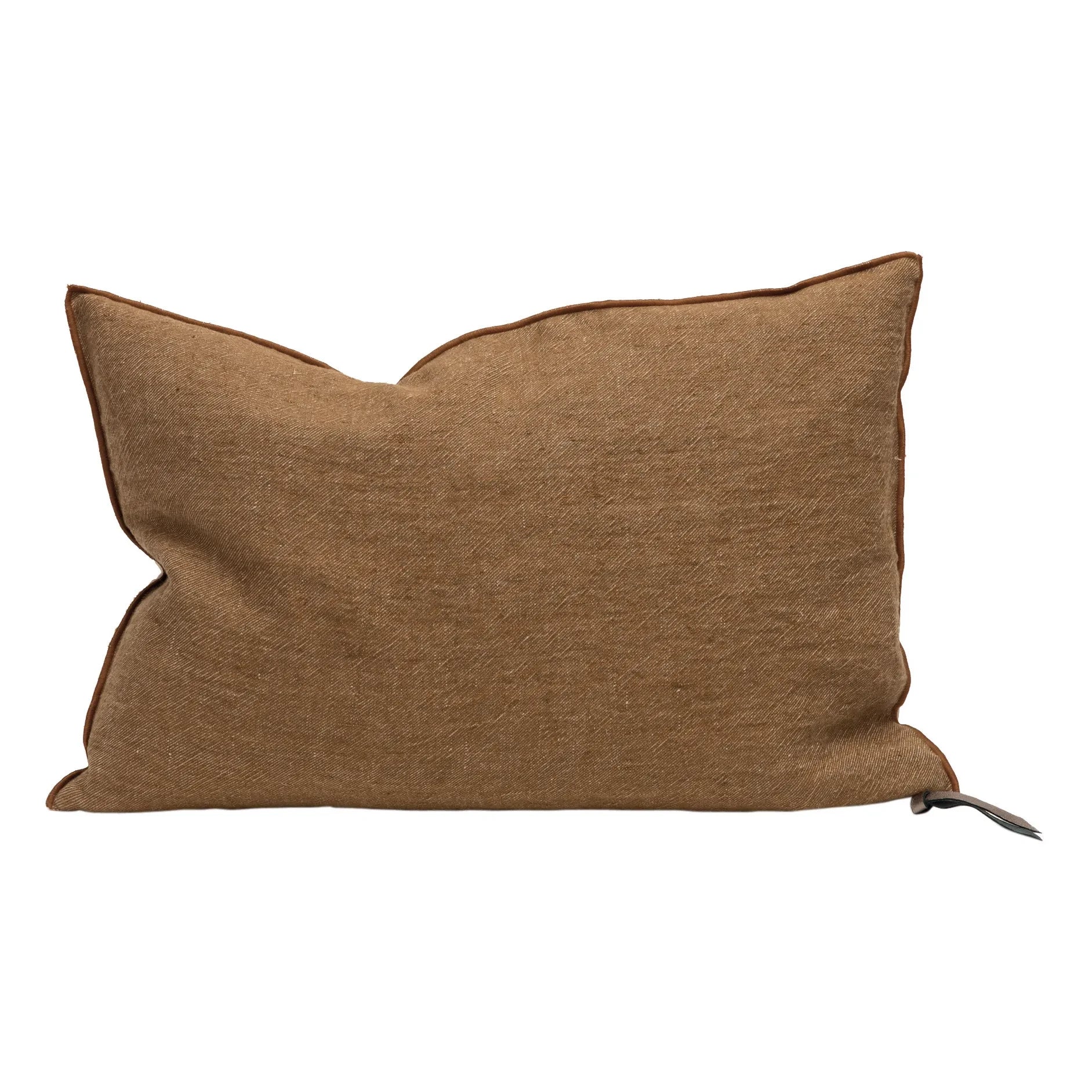 Maison de Vacances - Almohada de lino lavado Vice Versa | Havane/Givré