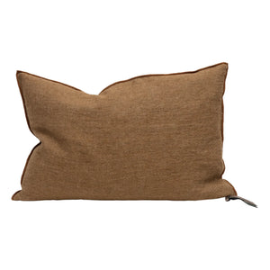 Maison de Vacances - Almohada de lino lavado Vice Versa | Havane/Givré