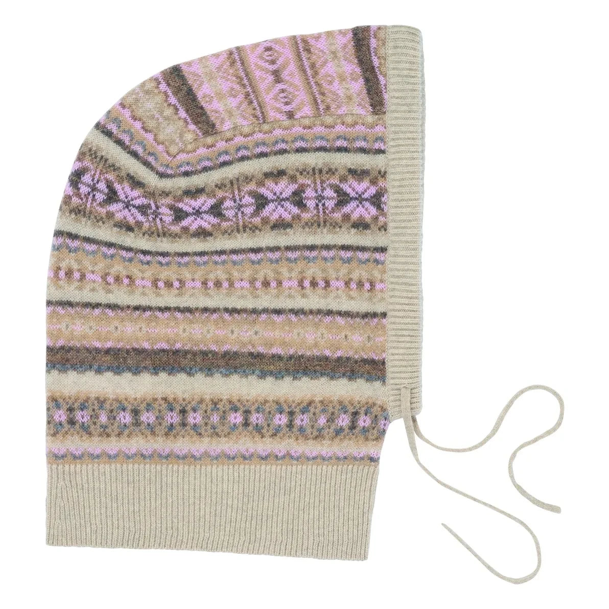 Bompard - Top con capucha Fair Isle de cachemira