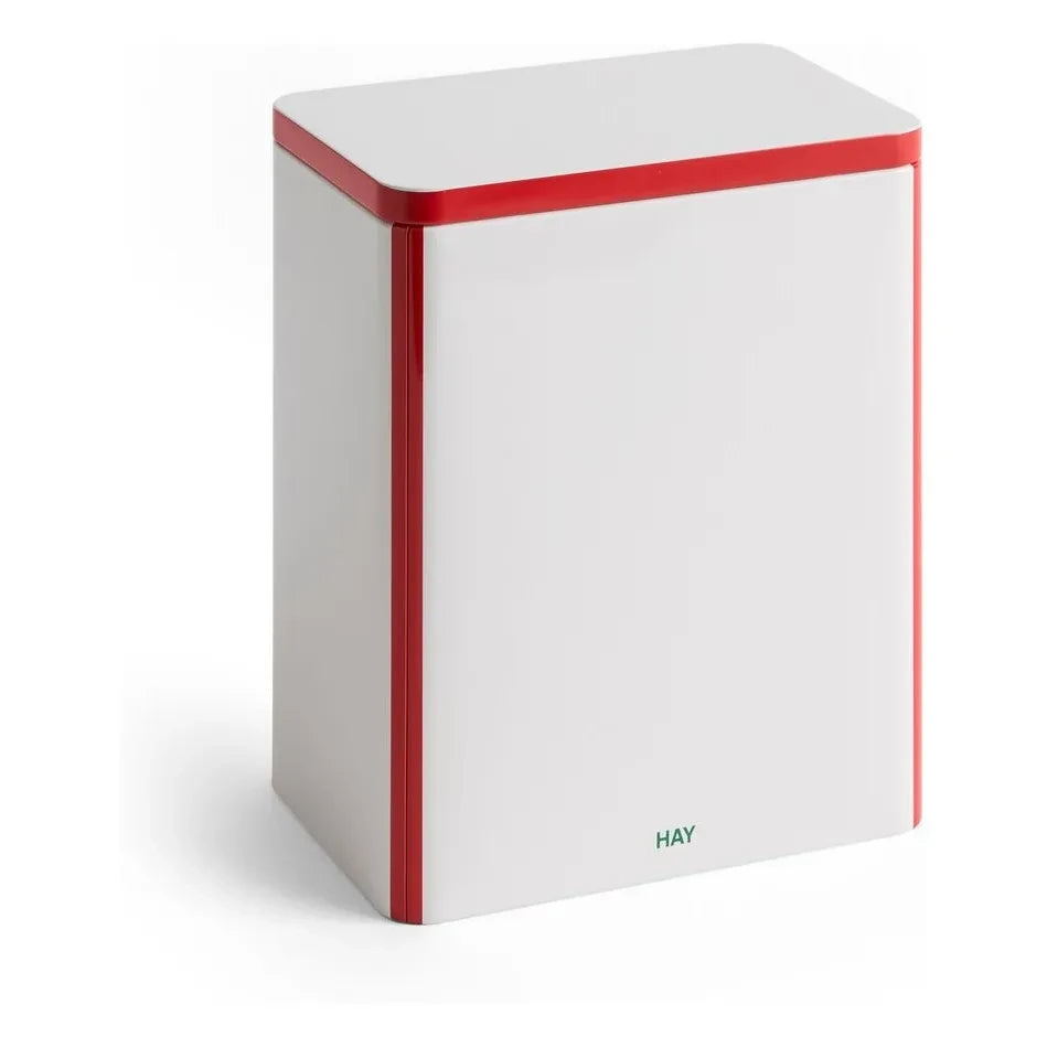 Hay - Caja de almacenamiento de hojalata | Blanco roto