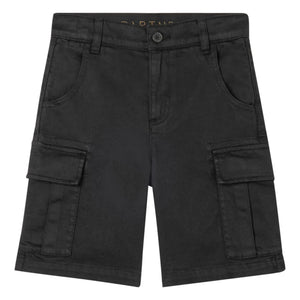 Stella McCartney Kids - Shorts cargo de algodón orgánico | Negro