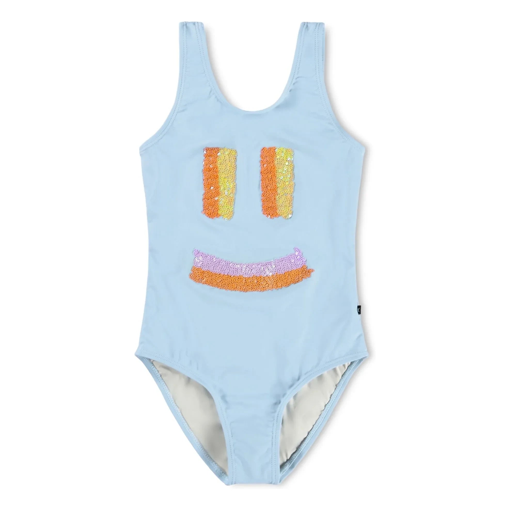 Molo - Nika Smile Bañador de Fibras Recicladas | Azul Claro