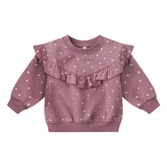 Quincy Mae - Sudadera de manga corta sin forro polar | Magenta