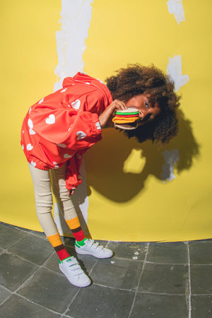 Eat My Socks - Calcetines Infantiles Cheeseburger