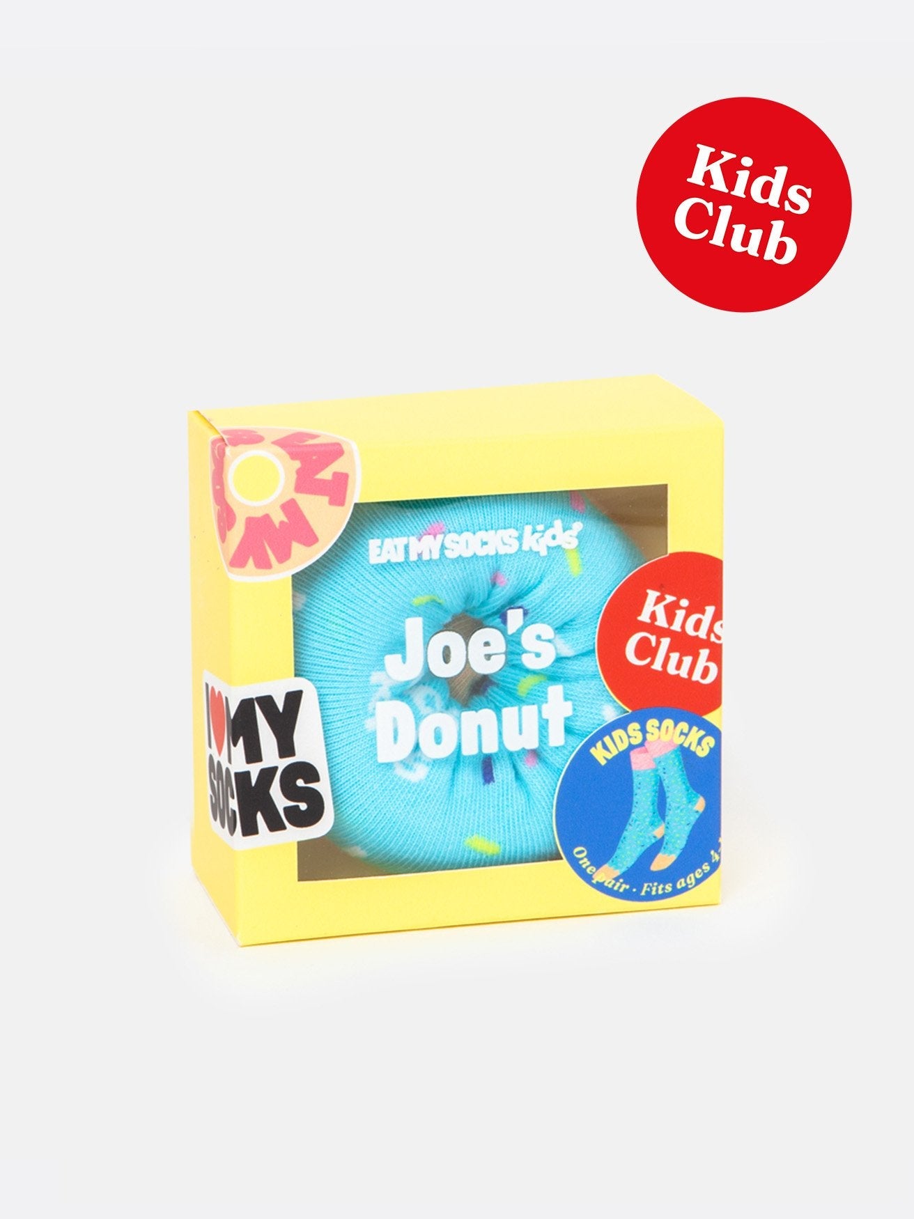 Eat My Socks - Calcetines Joe Donut Azul para Niños