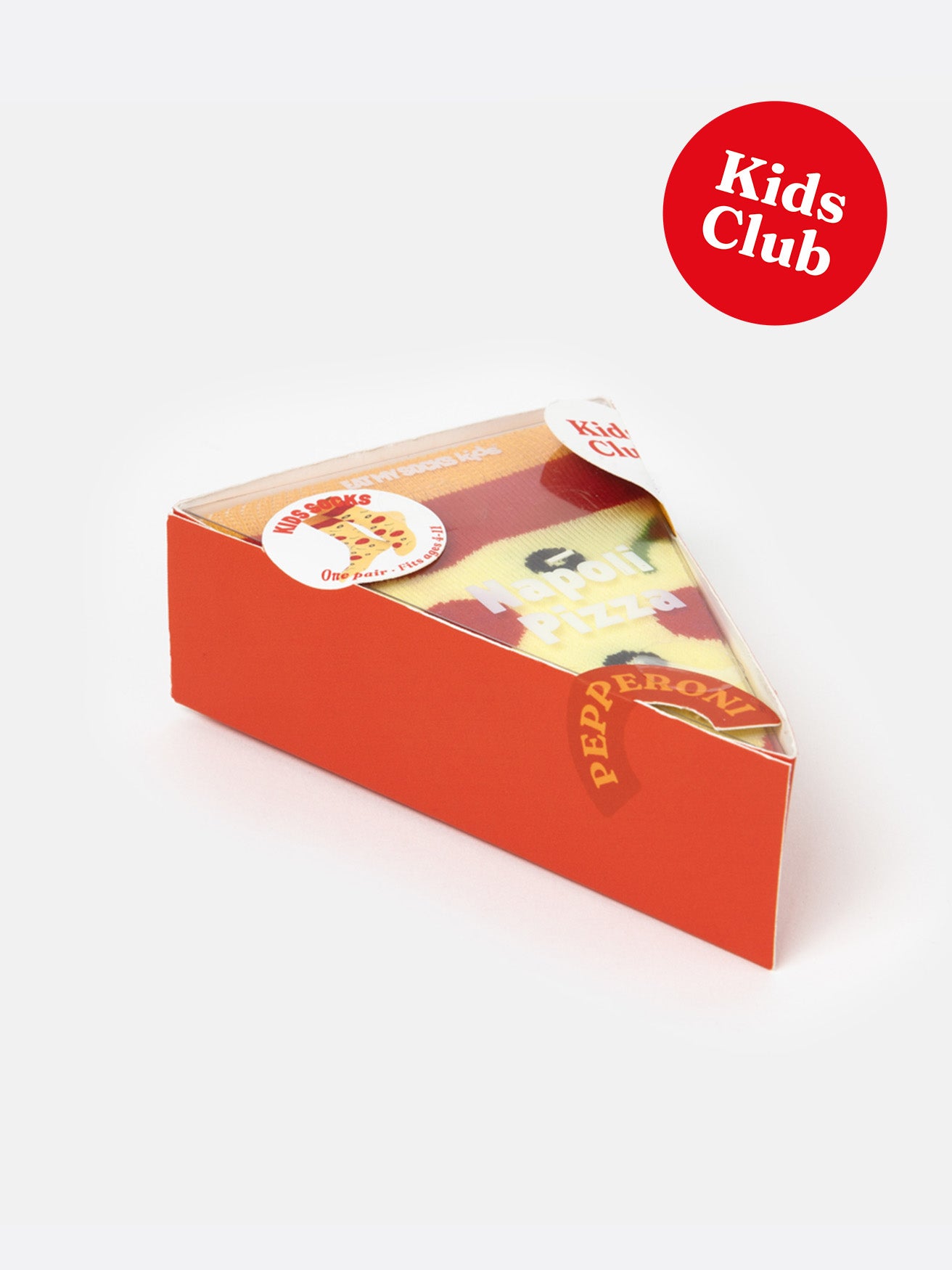 Eat My Socks - Calcetines Infantiles de Pizza Napolitana
