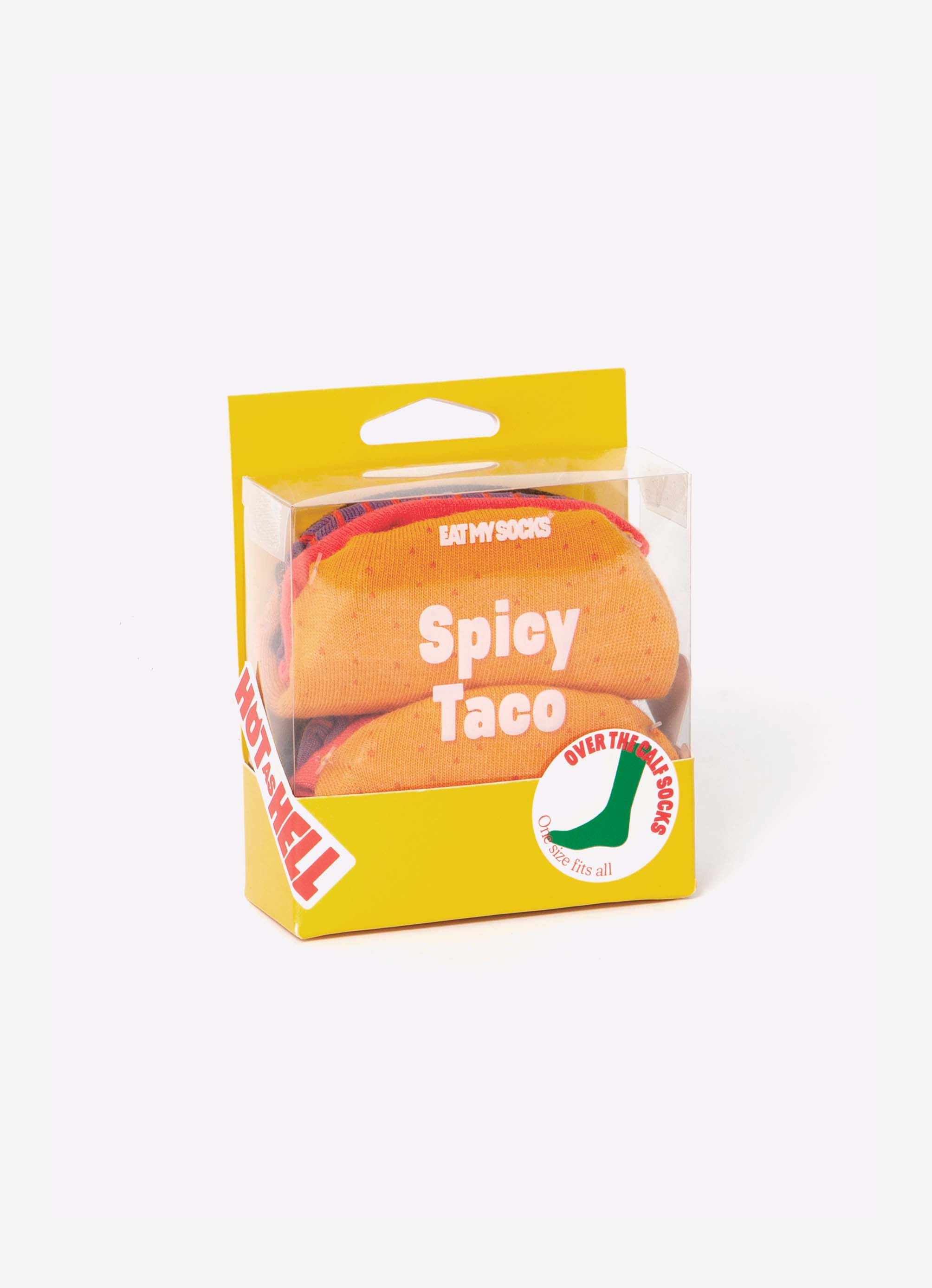 Eat My Socks - Calcetines de taco picante para adultos