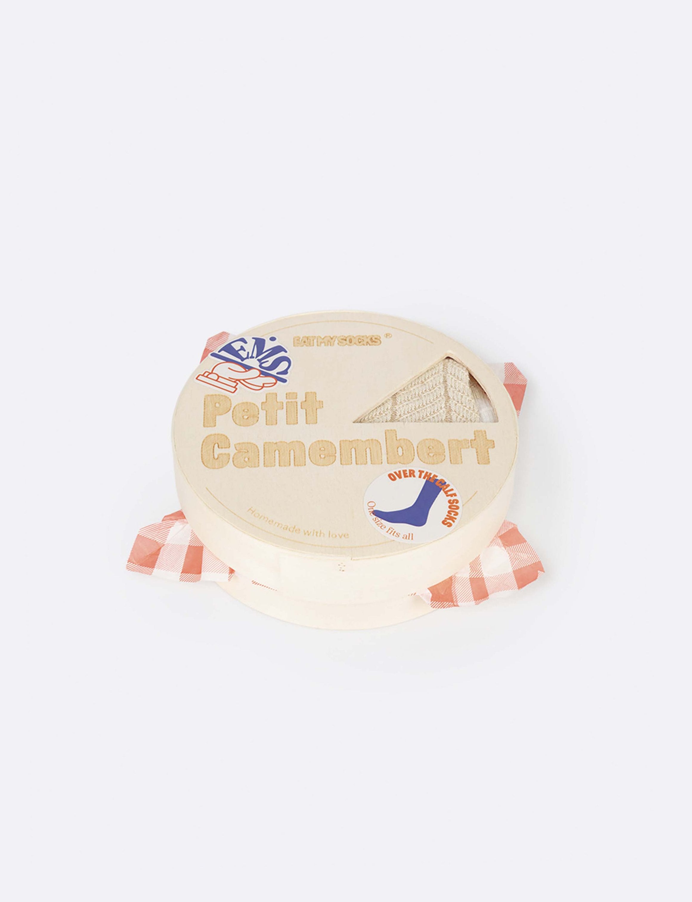 Eat My Socks - Calcetines de queso Camembert para adulto