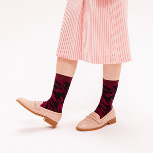 Eat My Socks - Calcetines de vino tinto para adultos