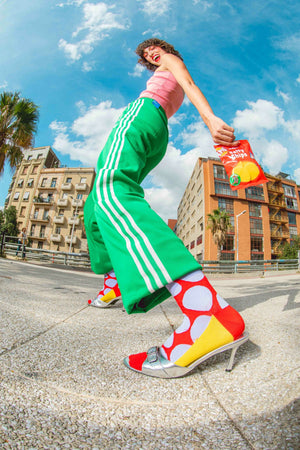 Eat My Socks - Calcetines de patatas fritas saladas para adultos