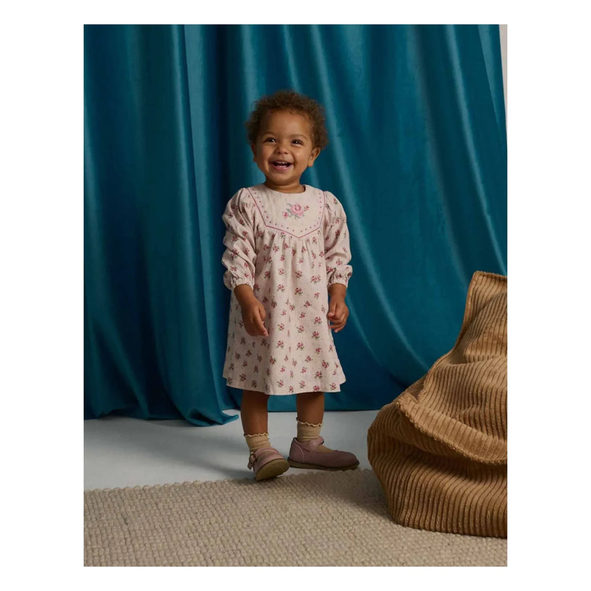 Gingersnaps - Vestido Olivia Fleurie | Rosa pálido