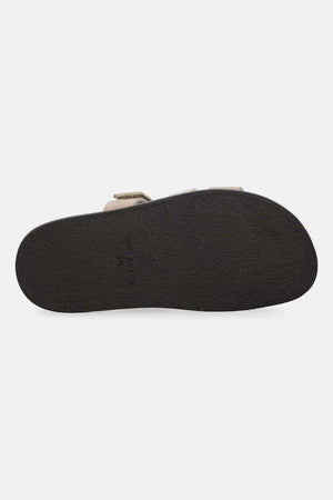 Tory Burch Ines Sport Slide - Sandalias planas de ante para mujer
