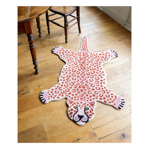 Doing Goods - Alfombra leopardo | Rosa