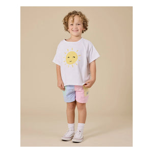 Goldie + Ace - Exclusive Goldie+Ace x Smallable - Camiseta Oversize Soleil | Blanco