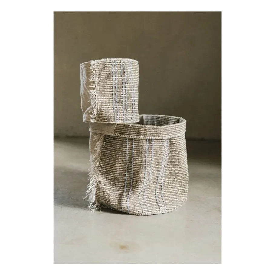Lorena Canals - Cesto de almacenaje Jacaranda | Beige