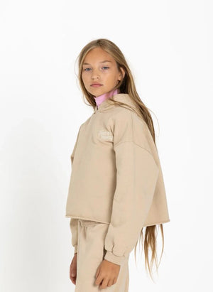 Smallable Kid - "Petal Keep On Moving" Sudadera | Beige