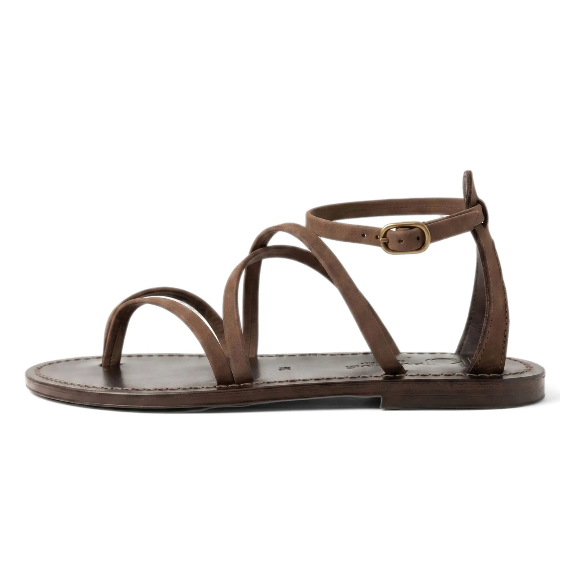 Sandalias de nobuk K.Jacques - Epicure | Bronce