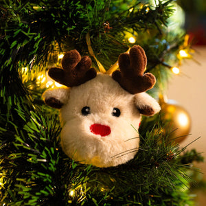 Legami - Juguete de Peluche Decoración Navideña - Reno - Oh-Oh-Ohrnaments
