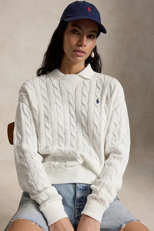 Sudadera de algodón para mujer Polo Ralph Lauren