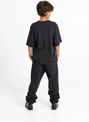 Smallable Kid - Rush Jogger de Algodón Orgánico | Negro