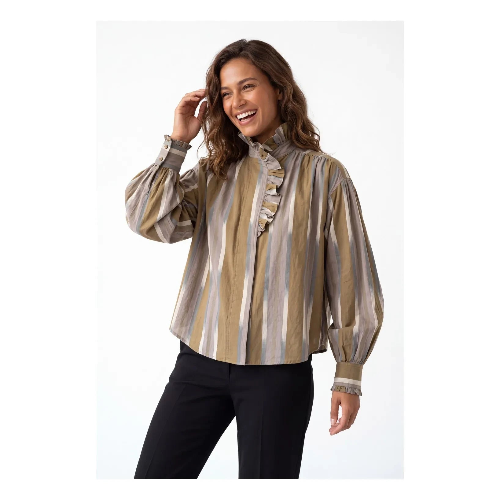 Virginie de Vinster - Blusa Pablo | Camel
