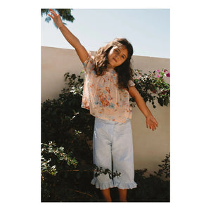 Lilinoa - Pantalones Léon vaqueros | Azul claro
