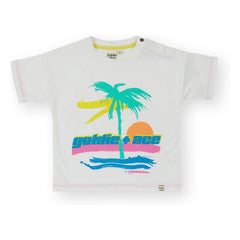 Goldie + Ace - Camiseta Palm | Marfil