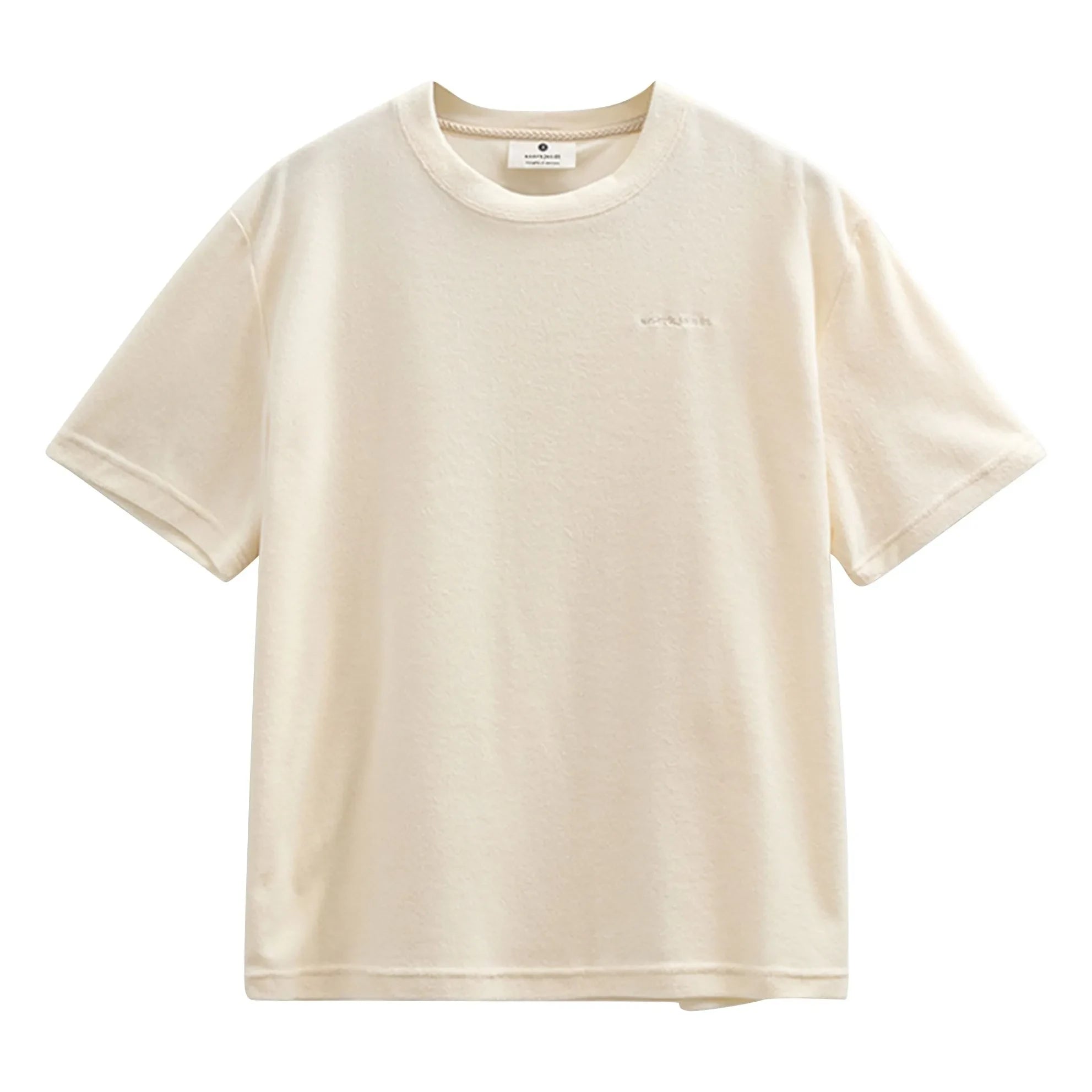 Anerkjendt - Camiseta de Felpa Akvillads | Beige