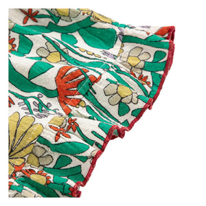 Bobo Choses - Shorts de algodón orgánico con volantes | Blanco