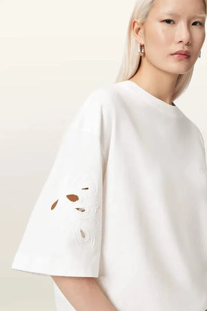 AllSaints Camiseta Oversize de Algodón para Mujer LOLA