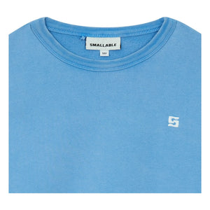 Smallable Kid - Sudadera Arlo de algodón orgánico | Azul real