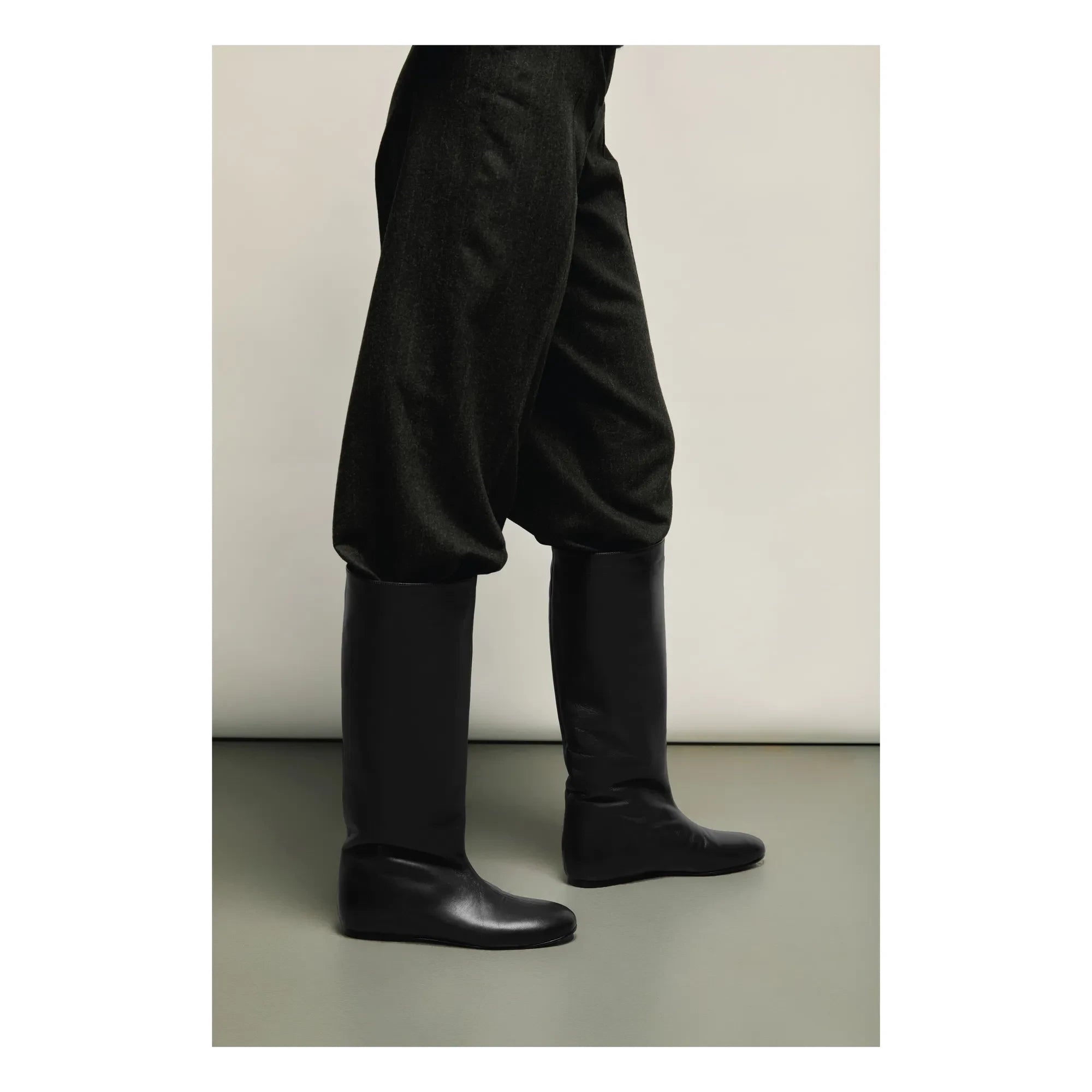 Botas de piel Augusta - Juno | Negras