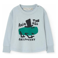 The Animals Observatory - Wapiti The Animals Observatory Camiseta Algodón orgánico | Azul claro