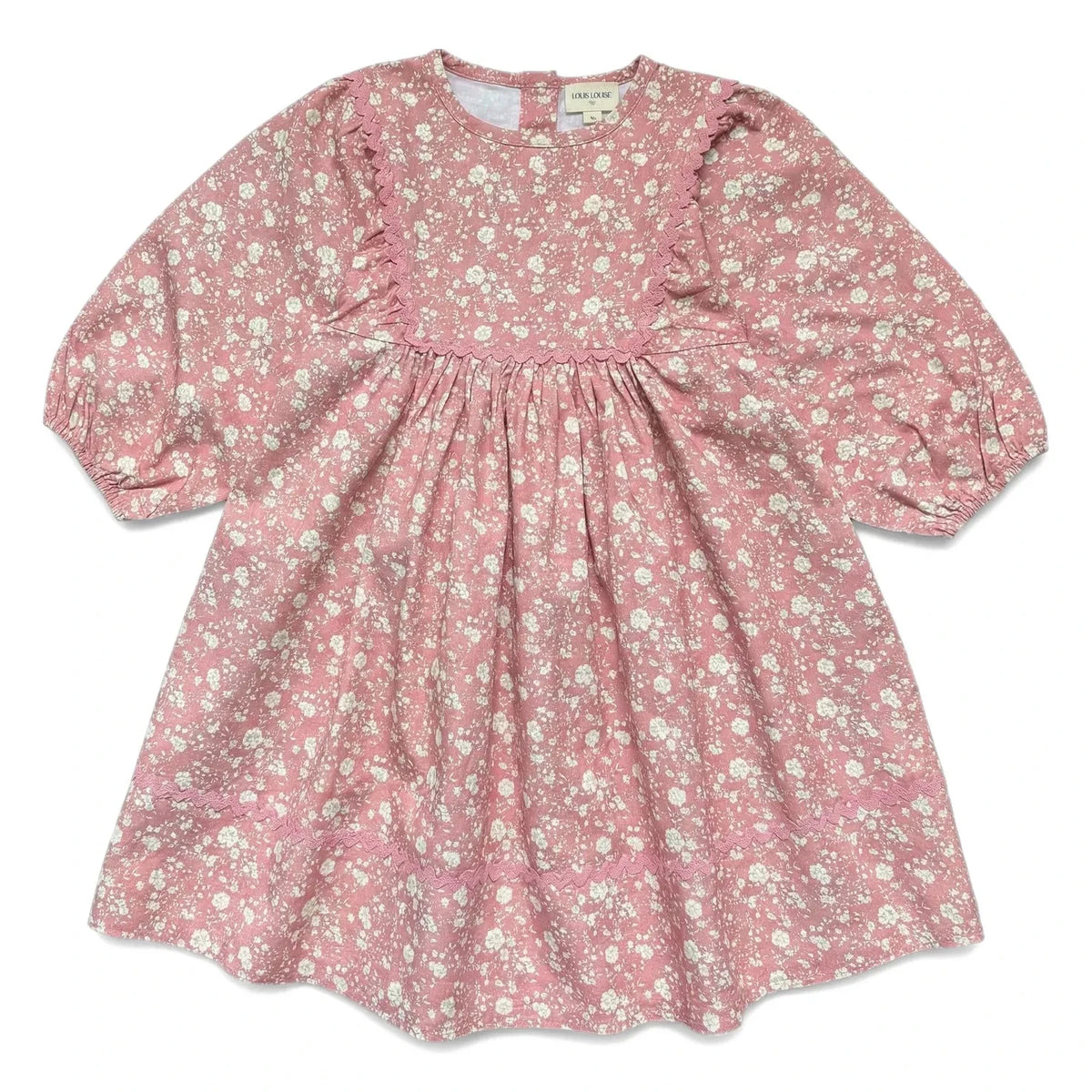 Louis Louise - Vestido Mahana con flores | Rosa