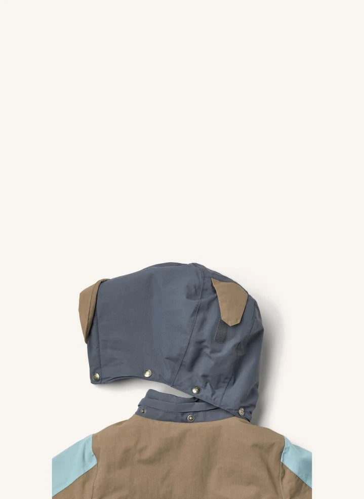 Wheat - Parka Lausto hecha con fibras recicladas | Azul