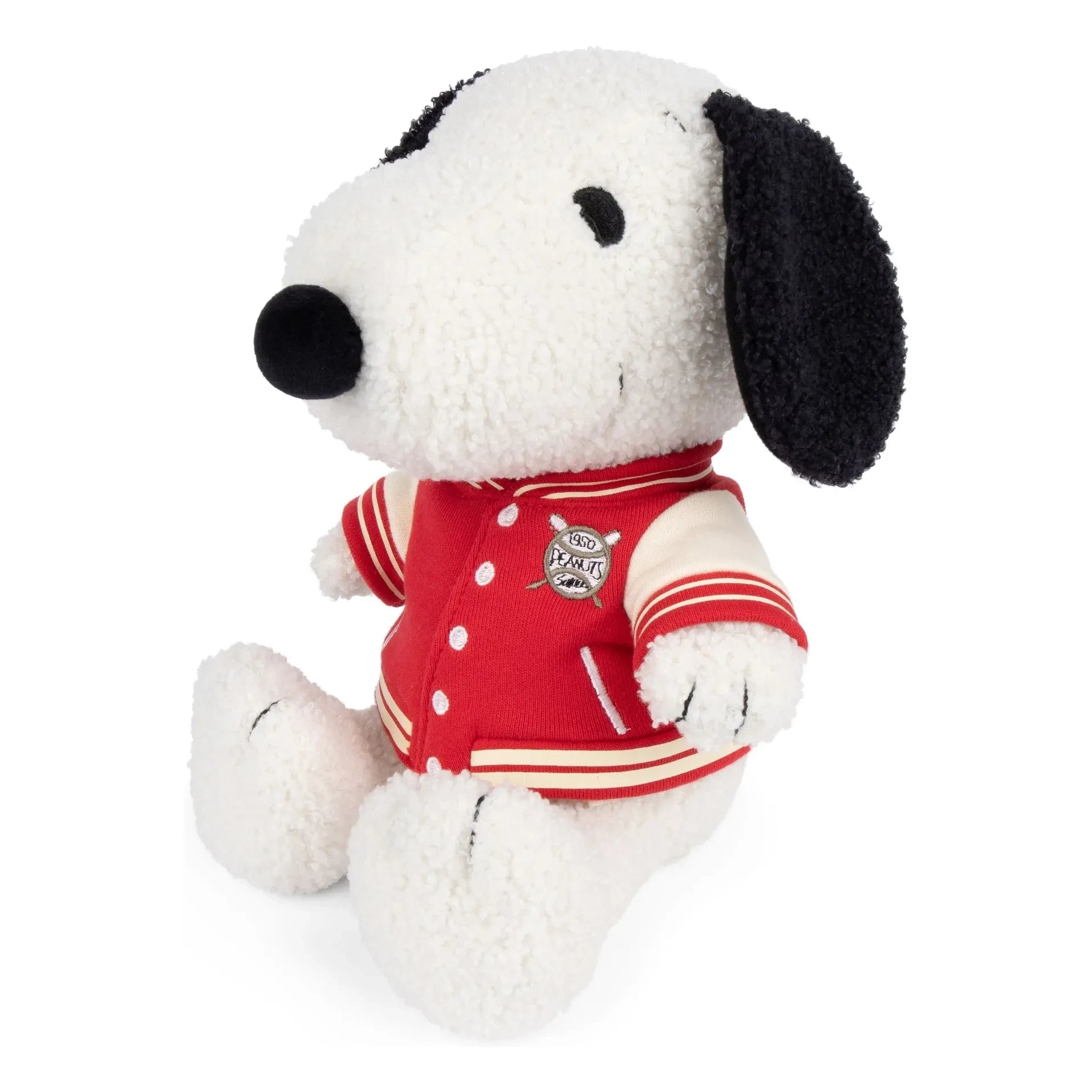 Bon Ton Toys - SNOOPY - Peluche Snoopy con cazadora universitaria