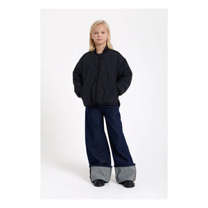 Finger in the nose - Bomber acolchado Braidy | Negro