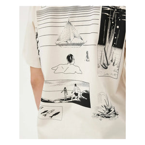 Noyoco - Camiseta Merceron de algodón orgánico | Crudo