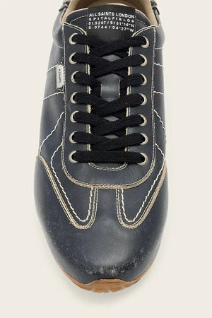 Zapatillas deportivas de cuero de corte bajo AllSaints Liam para hombre