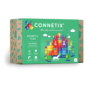 Connetix - Pack Creativo - 102 Piezas | Arcoíris