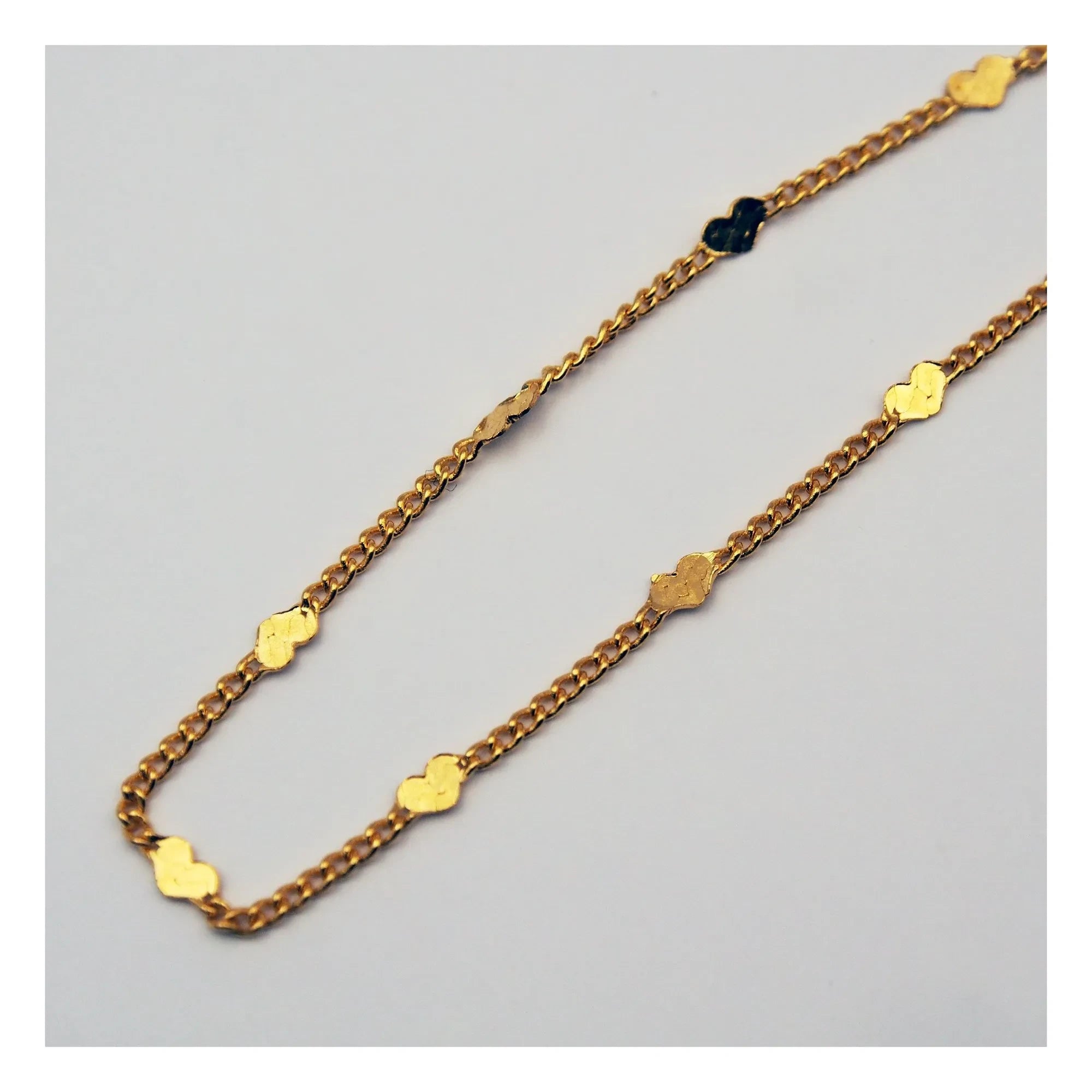 Adorabili - Pulsera Corazón Cadena | Oro
