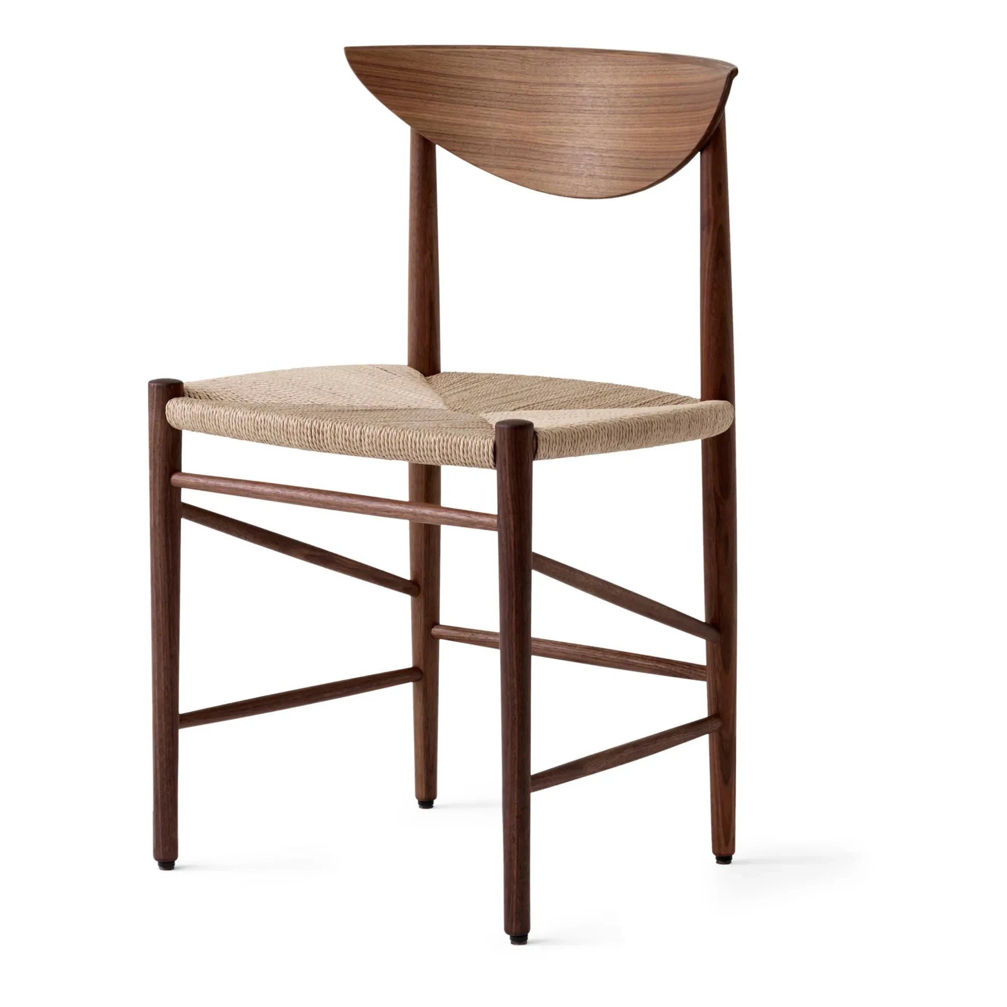 & Tradition - Silla de madera HM3 | Nogal
