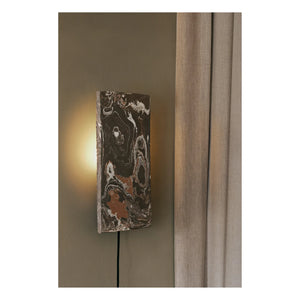 Ferm Living - Argilla duvar lambası | Kahverengi Mermer