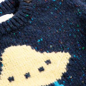 Bobo Choses - Baby Wool Saucer Kazak | Lacivert