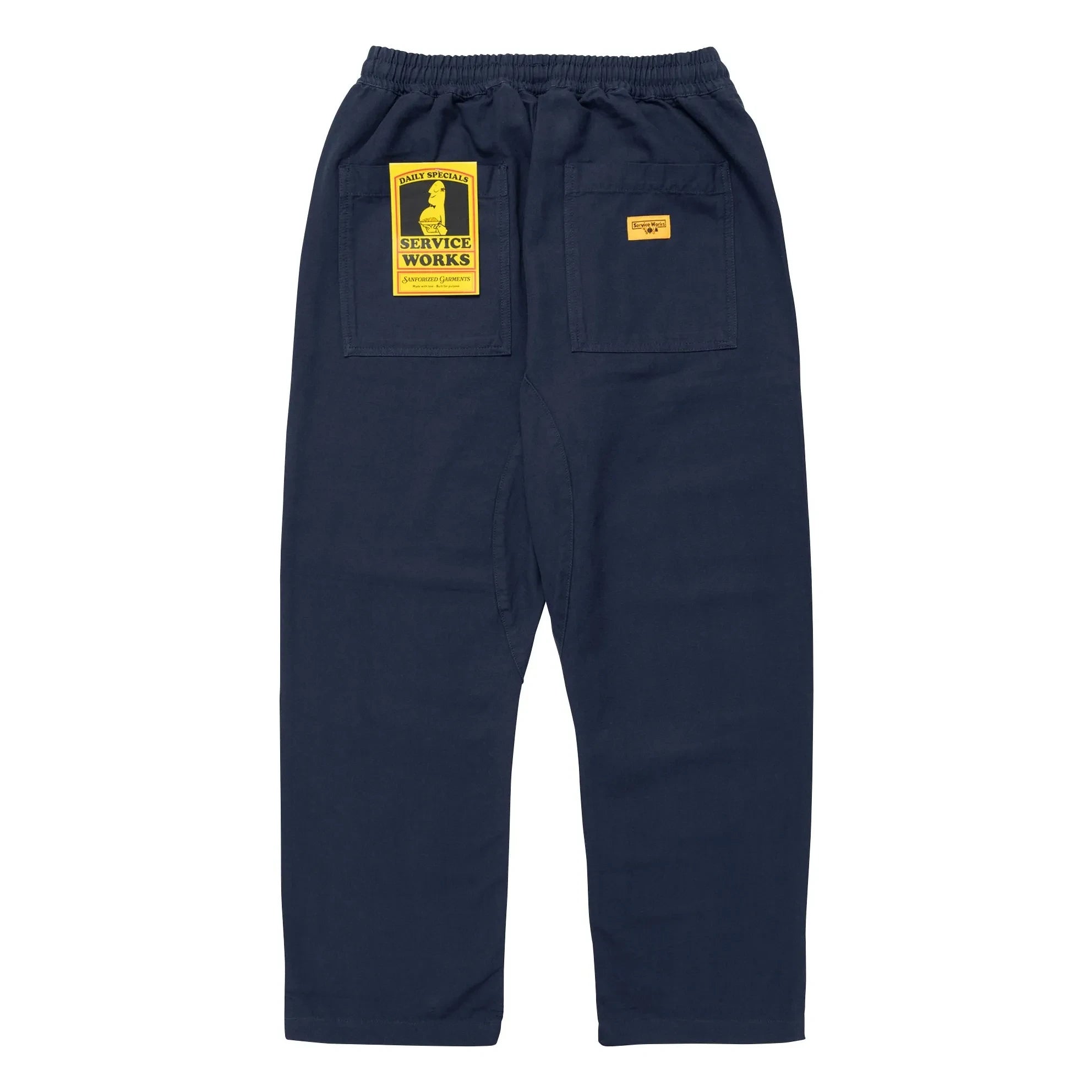 Service Works - Pantalón Clásico de Chef | Azul Oscuro
