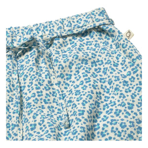 Cozmo - Pantalones Bella Leopardo | Turquesa