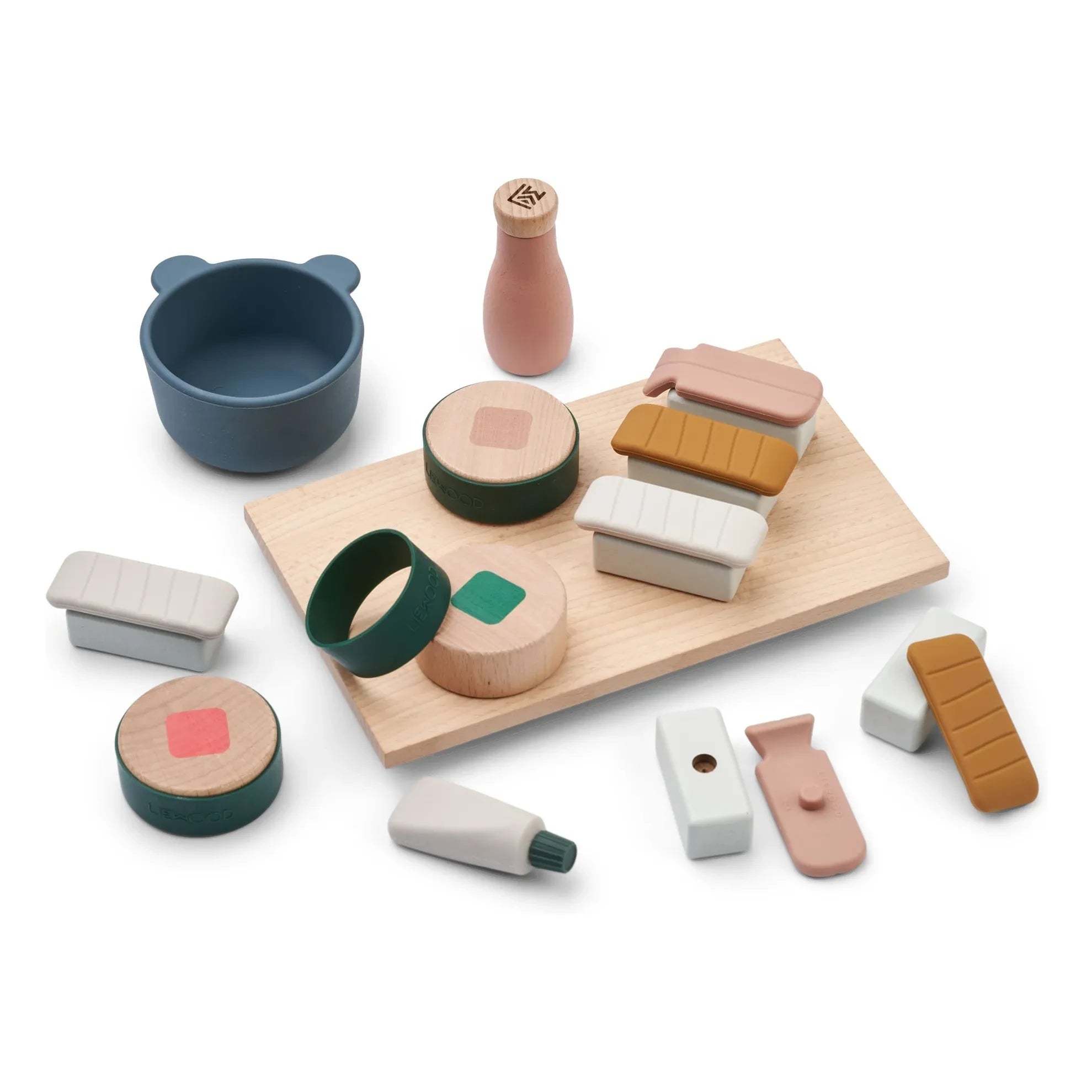 Liewood - Juego de sushi de madera Quentin | Sandy multi mix