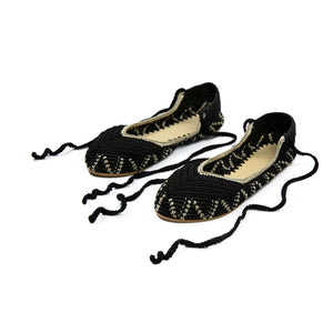 Kashura - Tacones de bailarina Pepper negro | Negro