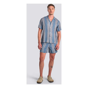 Bather - Bañador Coral Fiesta | Azul claro